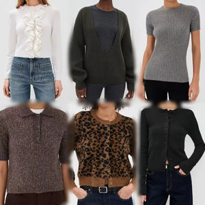 İndirimli Kadın Giyim Stoğu Kullanılmış Balya Kazaklar Toptan Çeşitli Giyim Stokları - Product Image 5