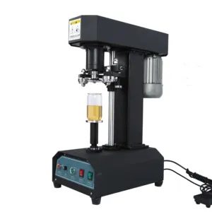Semi-automatic electric can sealing machine with Factory Direct Sale Desktop