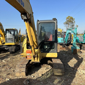 Mini-excavatrice Komatsu PC56 d'occasion, adaptée à la construction et aux mines, Komatsu PC56 PC60 PC70 d'occasion en stock - Product Image 2