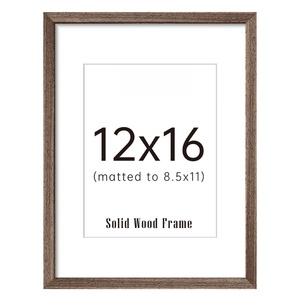 Đen trắng vàng tường và bàn hiển thị mỏng biên giới khung ảnh cho trang trí nhà - Product Image 6