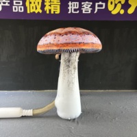 Champignon gonflable géant et coloré, modèle de plante simulée personnalisé pour la décoration paysagère des parcs à thème