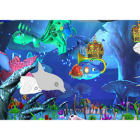 Système de projection murale 3D interactif AR pour jeux d'aquarium magique, peinture par projection intérieure