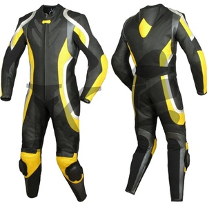 Combinaison de moto unisexe en cuir véritable de haute qualité, nouveau style, imprimée, pour l'hiver, Keven Impex KI-2002, respirante et à séchage rapide - Product Image 1
