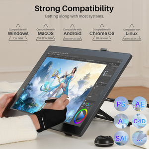 Monitor de Dibujo Profesional Huion con Pantalla Táctil para Dibujo Digital, Pintura y Animación, Tableta Gráfica 2.5K con Soporte Ajustable - Product Image 6
