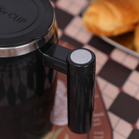 Tasse à café à agitation automatique tasse à mélanger en acier inoxydable tasse à mélanger électrique magnétique
