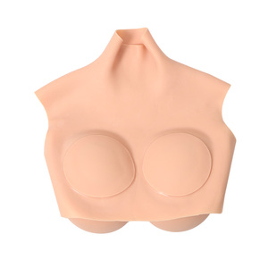 Prótesis de Seno de Silicona Tallas Grandes B-K, Pechera Tejida, Senos Falsos para Crossdresser, Tipo Moldeador Superior - Product Image 6