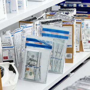 Thân Thiện Với Môi Giả Hiển Nhiên Mềm Nhựa An Ninh Con Dấu Chống Hàng Giả Túi Cho Tài Liệu Lưu Trữ Phân Hủy Sinh Học Vật Liệu Poly - Product Image 4