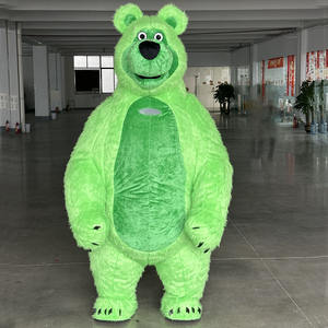 वयस्क चलने वाली शुभंकर पशु कार्टून चरित्र इंफ्लेटेबल मार्था भालू के लिए भूरे भालू की पोशाक - Product Image 1