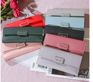 Vendita all'Ingrosso del Nuovo Portafoglio <span class=keywords><strong>da</strong></span> <span class=keywords><strong>Donna</strong></span> Semplice e alla Moda, Grande Capacità, Portafoglio Multi-scomparto - Product Image 3