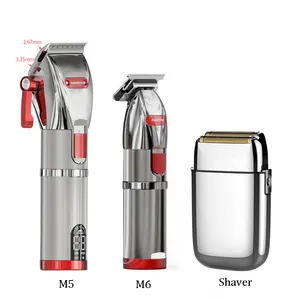 Mens Professional Cordless Haars ch neider Electric Haircut Kit Clippers zum Haars ch neiden mit scharfen Klingen