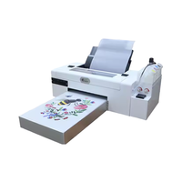 Pour A3 L1800 nouvelle imprimante à jet d'encre numérique petite Machine de marquage à chaud à encre blanche DTF pour l'impression de vêtements et de peinture en cuir