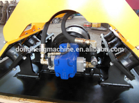 Compacteur hydraulique KINGER pour excavatrice, plaque vibrante hydraulique pour la construction
