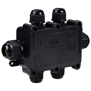 Boîte de jonction M686 6 voies, étanche IP68, en plastique, pour connecteur de câble d'éclairage extérieur - Product Image 1