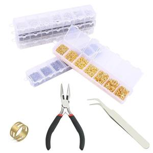 Großhandel Silber Bieger inge für Schmuck herstellung Zubehör und Halskette Reparatur mit Bieger ing Zange und Gold Open Jump Ring - Product Image 4