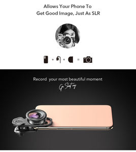 Apexel 4 K HD เคลือบเลนส์ซูเปอร์มุมกว้าง 170 องศาโลหะ mini คลิปเลนส์สำหรับ HUAWEI <span class=keywords><strong>iPhone</strong></span> <span class=keywords><strong>XS</strong></span> Max Android - Product Image 3