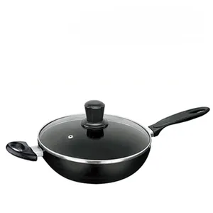 Factory Sale China Non stick Wok Aluminum Material Induction Bottom