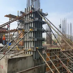 Papan konstruksi formwork kolom plastik pp berongga bekisting