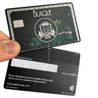 Tarjeta de Visita Metálica Inteligente con Chip RFID, NFC, Sin Contacto, con Identificación IC