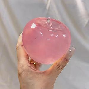 New CHENXI TK Popular 8cm Crystal Apple <b>Ball</b> Maltose <b>Squeeze</b> Toy Stress Relief Toy Squishy <b>Ball</b> for Kids Adults - Product Image 5