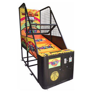 Máquina de baloncesto callejero con dispensador de tickets, juego de baloncesto recreativo, máquina de baloncesto para salas de juegos. - Product Image 2