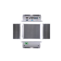 PC Industrial sin Ventilador al por Mayor, Intel 11.ª Gen. I5 1135G7, DDR4, Doble LAN 2.5GbE, DC12V, Mini Ordenador para Control de Automatización
