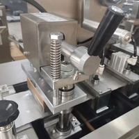 Mini machine automatique d'emballage liquide pour confiture beurre pâte de fromage blister de miel