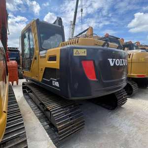 รถขุดวอลโว่ EC140 มือสองคุณภาพสูงจากสวีเดน น้ำหนัก 14 ตัน สำหรับงานก่อสร้าง พร้อมใบรับรอง CE และ EPA มีสินค้าในสต็อก - Product Image 2