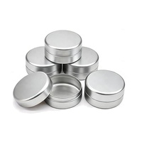 Maßgefertigte Kleine Runde Dosen Leere Behälter Metallgefäße 2,5 Unzen Kerzendosen mit Deckeln