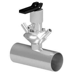 Válvula de Muestreo Rieger 70203.2110.01.1001, Válvula de Cierre Biofarmacéutica de Acero Inoxidable 316 con Certificación CE - Product Image 1