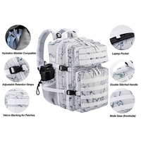 Sac à dos de randonnée Trailpop Camuflada pour jeunes hommes, sac à dos de voyage Oxford imperméable 45L Molle, acheter des sacs à dos scolaires