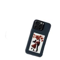 Écran E Ink 3,7 pouces, étui de téléphone intelligent NFC, Zhsunyco, coque PC DIY compatible avec les modèles iPhone 15, 14, 13, 12 Pro