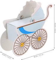 Boîte cadeau en forme de lune pour bonbons, emballage décoratif pour fêtes et événements, idéale pour Noël, vente en gros