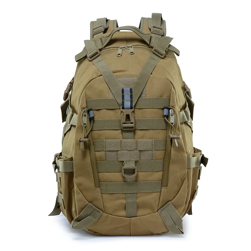 Wholesale Outdoor Hunting Sports Hiking Waterproof Bag Molle Red 25L Tactical Backpack