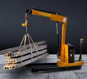 Équipement de levage : Grue télescopique entièrement électrique, mini-grue domestique, grue à bras unique - Product Image 1