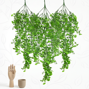 Artificial Hanging Clover <b>Leaf</b> Creeper Green Foliage Vine Plant for Home Balcony Garden <b>Wall</b> Decoration and Indoor <b>Decor</b> - Product Image 2