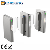 CHISUNG Chine Fabricant Nouveau Type Entièrement Automatique Contrôle D'accès Swing Obstacle Porte De Vitesse Tourniquet