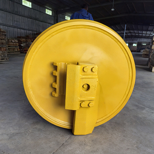 Xe ủi đất bền phía trước idler theo dõi các bộ phận d3c d3b d5g D6D d8n d9r bánh xe Assy KOMATSU Sâu Bướm bộ phận bánh đáp - Product Image 1