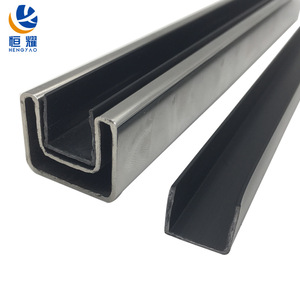 Profilé plastique en U Hengyao 12x13mm PVC rigide pour raccords en alliage d'aluminium - Product Image 2