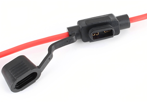 Hinew H3-80 30A 32V DC Inline cầu chì chủ 12-10awg không thấm nước PVC hợp kim đồng Mini tiêu chuẩn lưỡi Ô Tô Cầu chì 10kA phá vỡ - Product Image 3