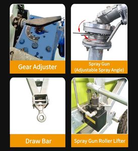 Machine d'irrigation <span class=keywords><strong>automatique</strong></span> par aspersion de 300 m alimentée par une <span class=keywords><strong>turbine</strong></span> hydraulique pour l'<span class=keywords><strong>arrosage</strong></span> efficace des champs agricoles - Product Image 4