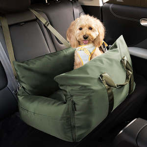 Asiento Elevador para Perros y Gatos de Estilo Moderno y Lujoso, Impermeable, de Tela Oxford, con Soporte para Asiento de Coche, Fácil de Limpiar, Lavable, con Diseño Sólido, para Uso en Exteriores - Product Image 4