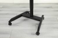ADA Fabricant Table d'ordinateur portable ergonomique Bureau d'ordinateur réglable en hauteur avec quatre roues verrouillées mobiles