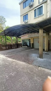 Abri d'auto en aluminium durable Tente de garage de stationnement pliable simple Pare-soleil en bois traité sous pression pour abri de voiture Auvent de stationnement - Product Image 4