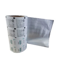 Papier laminé uni 73 g/m² 400 mm, rouleau jumbo en papier composite avec revêtement en aluminium et PE pour impression flexographique