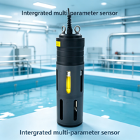 Capteur numérique intégré RS485 Modbus en acier inoxydable 316, 0-45°C, multicanal, pour station d'épuration des eaux usées, capteur de qualité de l'eau