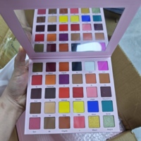 Palette de fards à paupières minéraux haute pigmentation, résistante à l'eau, personnalisable, sans cruauté, 30 couleurs, végétalienne, DIY, teint foncé, vente en gros, marque privée