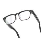 Gafas con IA de Estilo Ejecutivo con Cámara de 8MP, 4GB de Almacenamiento, Batería de 255mAh para Grabación de Video, Fotografía y Traducción por IA