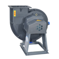 Ventilateur centrifuge en plastique moulé intégralement, impeller en polypropylène, ventilateur d'évacuation industriel pour usine chimique