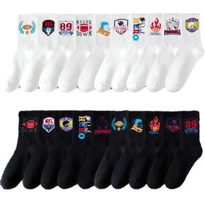 <span class=keywords><strong>Chaussette</strong></span> décontractée tricotée confortable Design personnalisé Logo Crew Sock Sport Street Fashion Terry Coussin Chaussettes personnalisées - Product Image 3