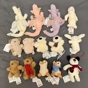 Jelycatt Alternativa al Marchio Originale, Orsacchiotto Croissant <span class=keywords><strong>di</strong></span> Barcellona, Giocattolo <span class=keywords><strong>di</strong></span> Peluche, Portachiavi Divertente, Ciondolo per Borsa, Unisex 5-7 Anni - Product Image 3